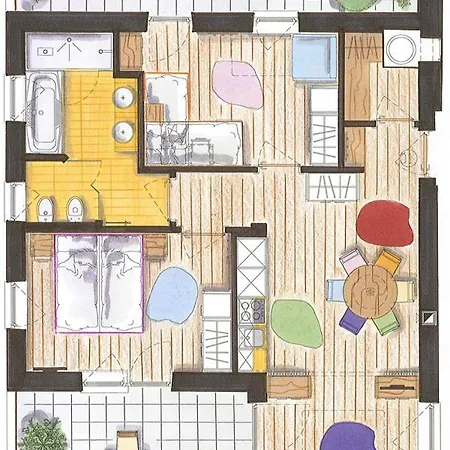 Apart Otel Color Predazzo